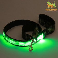 Landing with the illumination of militarians 3 glow modes, 120 x 2.5 cm, khaki