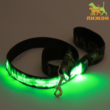 Landing with the illumination of militarians 3 glow modes, 120 x 2.5 cm, khaki