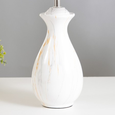 Lilian table lamp E27 40W white 25x25x42cm Risalux-3