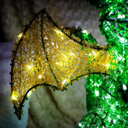 LED figure "Dragon", 66 × 55 × 70 cm, 20 watts, 220 B-8
