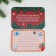New Year. A letter to Santa Claus postcard with stickers "Magic is already close!"