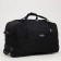Road bag on wheels, a lightning department, with an increase, an outer pocket, a long belt, black color is black