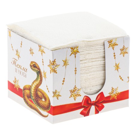 New Year's wipes in the box "Christmas Toy", interior, 75 sheets-3
