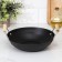 Skoroda-Wok Dolyana "Jacqueline", D = 24.5 cm, wooden pens, black color