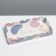 Cookie box, confectionery packaging with PVC lid, “abstraction”, 10.5 x 21 x 3 cm