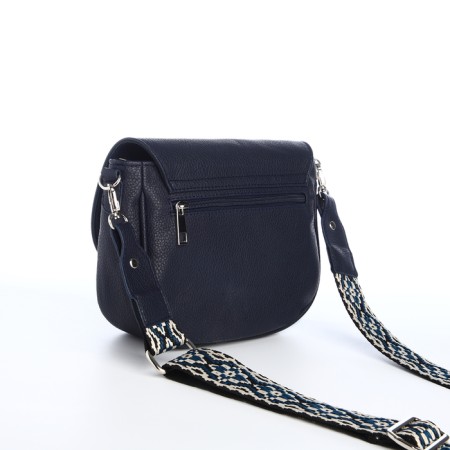 Female bag on a valve, blue color-1