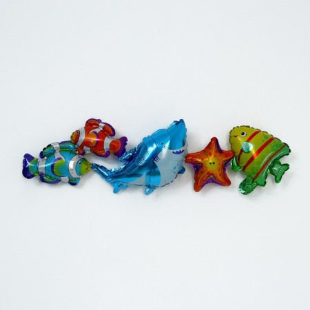 Girlynda from foil balls "Sea Party"
