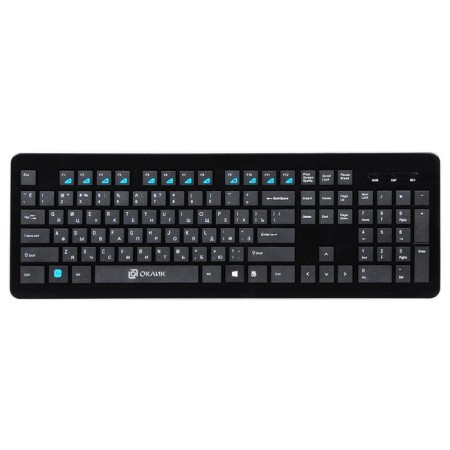 Keadline 870S Black USB Wireless Slim Multimedia