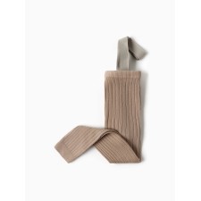 Children's leggings with Minaku straps, height 86-92 cm, beige