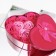 Soap roses, fuchsia and pink, set of 11 pcs.