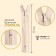 Lightning "Spiral", No. 4, non -proceeding, trouser, castle machine, 12 cm, milk color