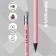 Chernographic pencil with Erichkrause "Pastel", HB, Grifel D = 2.2 mm, plastic, round in a tube, pastel mix