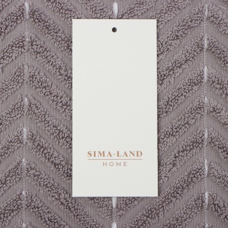 Terrier rug Sl Home: Lines "Soft Mist" 50x70 cm, 100% cotton, 750 g/m2-4