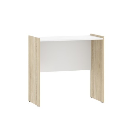 Written Simlin table, 800x400x770, White/Dub Sonoma