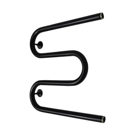 Water towels "Sanprise", M-shaped, 500x500 mm, 1 ", side. Silent, black matte-2