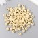 Beads for creativity tree "Light tan" D-0.8 cm, set of 20 g