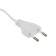 The lamp with the switch, under the lamp, E27, wire 5 m, white