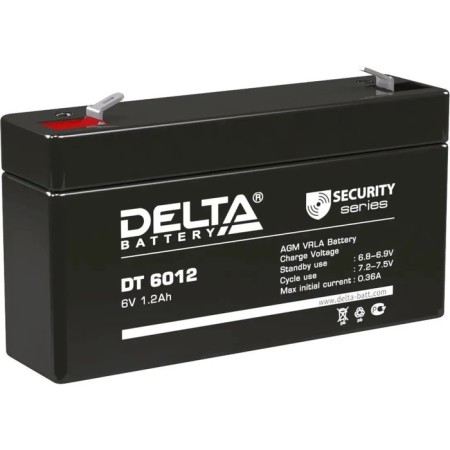 Delta DT 6012 (6V / 1.2ah) battery