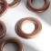 Curtains, D = 3.4/5.5 cm, 10 pcs, Copper color