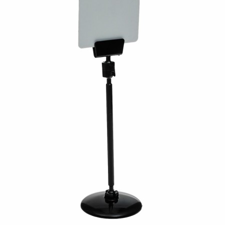 Caucasus holder on a round stand, plastic, h = 14 cm, black color-2