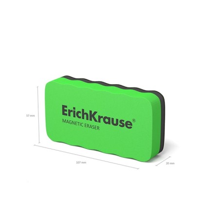 Sponge for marker boards magnetic, 107 x 57 mm, Erichkrause, mix-5