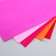 Foamiran 1 mm, 25x25 cm (set of 5 sheets) col. Assorted