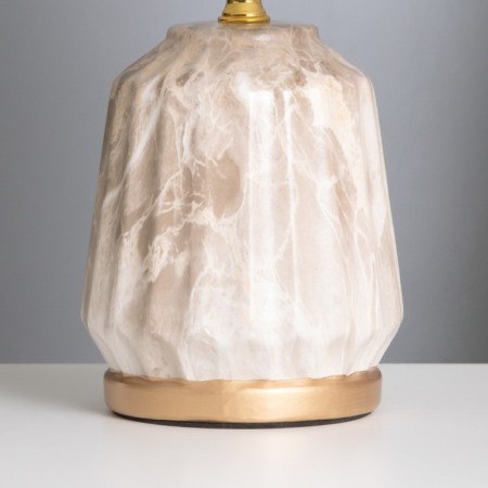 Table lamp "Verita" 1x40W E14 brown 20x20x31cm-3