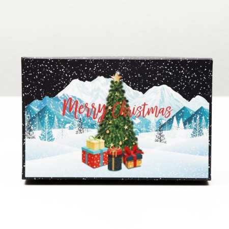 A set of boxes 3 in 1 Merry Christmas, 23 x 16 x 9.5 - 19 x 12 x 6.5 cm-4