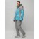 Ski suit female, size 56, blue color