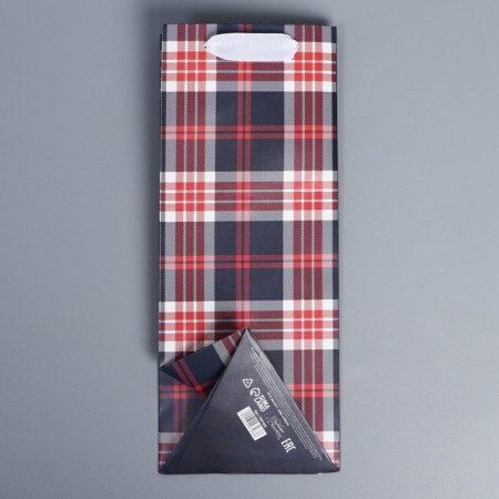 Gift package for a bottle, packaging, “the best man”, 13 x 32 x 11.3 cm-6