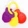 A set of rattles "Little Joy", 4 pcs, color mix, crush me