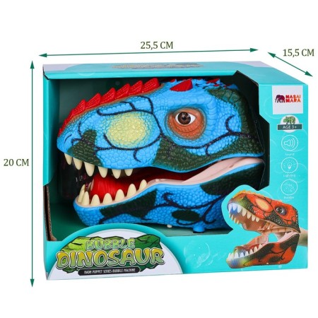 Lapal bubble generator "World of dinosaurs: tyrannosaurus", blue color-7