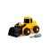 Designer transport "Loader", 20 elements, yellow-black color, in the box