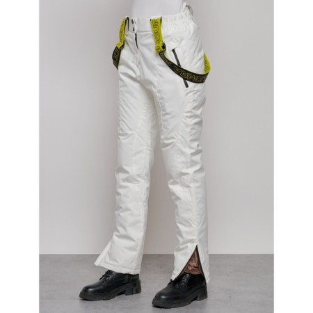 Semi -combinezone ski insulated female winter, size 48, white color-5