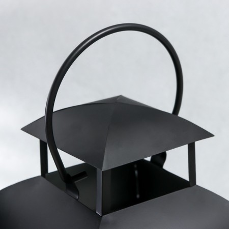 Climber Metal "Lantern Dome" Black set 2 pcs 14.5x14.5x35 cm 47x18x19 cm-9