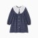 Children's dress with collar Kaftan, p. 38 (146-152 cm), blue