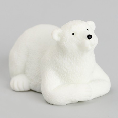 Miniature Puppet "White Bear", set of 3 pcs., Size 1 pc. - 2.5 × 2 × 3.5 cm-6