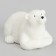 Miniature Puppet "White Bear", set of 3 pcs., Size 1 pc. - 2.5 × 2 × 3.5 cm