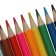 Pencils 10 colors, wooden trihedral