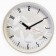 Wall clock, series: interior, "feathers", smooth move, d-30.5 cm