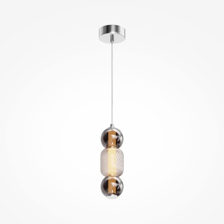 Suspension lamp Maytoni Mod273PL-L16CH3K, LED, 16W, 12x12x339 cm, 2000lm, color chromium