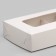 Folding box under 8 sweets, white, 9.8 x 17.7 x 3.5 cm
