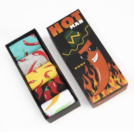 Set of men's socks KAFTAN "HOT Man" 5 pairs, rr 39-41