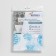 Bathon curtain "Poseidon", 180 × 180 cm, white color