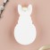 Gypsum aroma -saber "Light Easter", lavender aroma, 1.5 x 3.7 x 7 cm