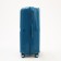 Great suitcase 28 "On a zipper, code lock, blue color