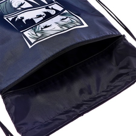 A bag for shoes with a pocket of 420 x 340 mm, calligrata MSO-7C, (soft polyester, density 210D), "Anime Eye"-5
