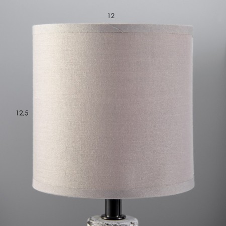Radiy table lamp E14 40W gray 12.5x12.5x30cm Risalux-4