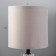 Radiy table lamp E14 40W gray 12.5x12.5x30cm Risalux