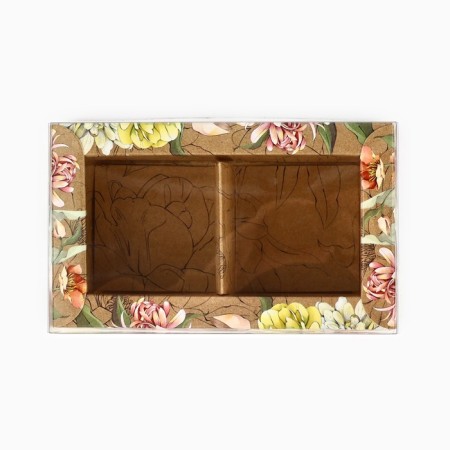 Box for 2 sweets with cells "for you", 10 x 6 x 3 cm-2